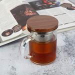 Extra Large Glass Tea Cup with Infuser