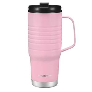 24 oz Stainless Steel Travel Mug with Handle
