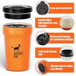 Cheerful Goat Insulated Stainless Steel Coffee Mug