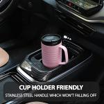 24 oz Stainless Steel Travel Mug with Handle