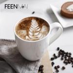 Set of 6 Large Ceramic Coffee Mugs