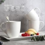 Set of 6 Large Ceramic Coffee Mugs