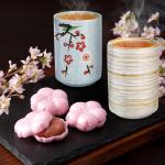 Set of 4 Japanese Ceramic Teacups, 11 Oz