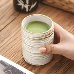 Set of 4 Japanese Ceramic Teacups, 11 Oz