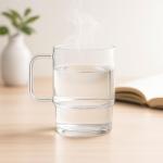 Aquach 18oz Stackable Glass Mugs - Set of 2