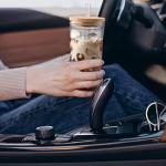 Danwei Glass Cups with Lids and Straws - 4 Pack