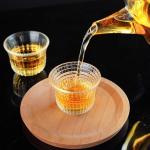 Set of 6 Mini Japanese Glass Tea Cups