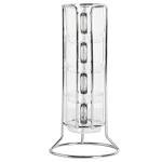 Gibson Soho Stackable Glass Espresso Cups Set