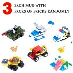 DAYMOO Building Block Coffee Mug - Blue