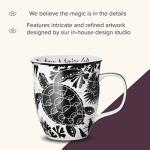 Boho Sea Turtle Black and White Coffee Mug