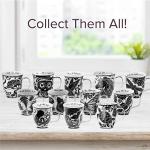 Boho Sea Turtle Black and White Coffee Mug