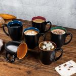 GBHOME 16oz Set of 6 Large Ceramic Mugs