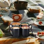 GBHOME 16oz Set of 6 Large Ceramic Mugs