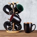 GBHOME 16oz Set of 6 Large Ceramic Mugs