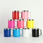 Pink Double Wall Insulated Coffee Mug 12oz