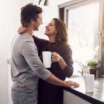 Simple White Ceramic Mugs Set of 2