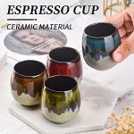 Modern Morandi Ceramic Mini Espresso Cup Set