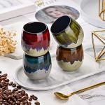Modern Morandi Ceramic Mini Espresso Cup Set