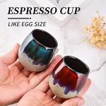 Modern Morandi Ceramic Mini Espresso Cup Set