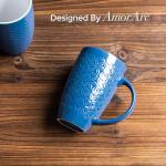 AmorArc 16oz Geometric Coffee Mugs Set of 6