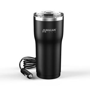 12V Travel Heated Car Mug with Anti-Spill Lid