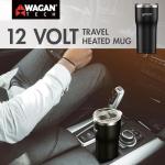 12V Travel Heated Car Mug with Anti-Spill Lid