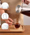 Double Walled Glass Coffee Mugs Set of 4