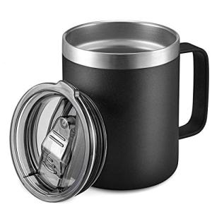 12oz Insulated Stainless Steel Coffee Mug with Handle