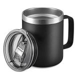 12oz Insulated Stainless Steel Coffee Mug with Handle