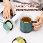 Unique 15oz Ceramic Coffee Mug for Nature Lovers