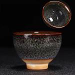 Colorful Handmade Ceramic Teacup Set of 6