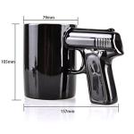Gun-Inspired Ceramic Coffee Mug for Men