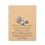 Teapot Necklace for Tea Lovers and Gifts