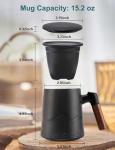 Suyika Gradient Black Tea Cup with Infuser