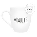 Funny Dadlife Ceramic Coffee Mug for New Dads