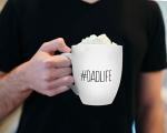 Funny Dadlife Ceramic Coffee Mug for New Dads