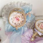 Blue Lolita Tea Cup Hat for Halloween Fun