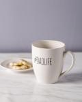 Funny Dadlife Ceramic Coffee Mug for New Dads