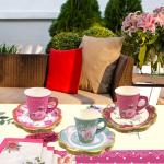 Floral Disposable Tea Party Set for All Ages