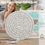 Oversized Absorbent Coasters Set of 4