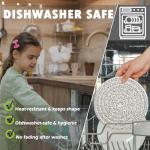 Oversized Absorbent Coasters Set of 4