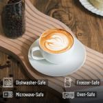 Porcelain Tea Cups and Saucers Set of 12