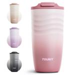 16 oz Insulated Travel Coffee Mug - Rose