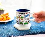 Hello Kitty Red Map Coffee Mug - 370ml