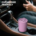 TILUCK 20 oz Tumbler with Lid, Vacuum Insulated Stainless Steel Coffee Mug, Double-Walled Travel Tumbler for Hot and Cold Drinks(Lilac, 20oz)