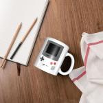 Adovoc Game Heat Changing Coffee Mug, Gaming Color Changing Mugs, Ceramic Magic Heat Sensitive Cup, Gift for Gamers Boys Men Retro 90s Game Enthusiasts (11 Ounces)