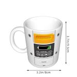 Adovoc Game Heat Changing Coffee Mug, Gaming Color Changing Mugs, Ceramic Magic Heat Sensitive Cup, Gift for Gamers Boys Men Retro 90s Game Enthusiasts (11 Ounces)