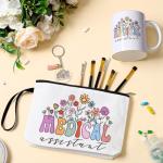 Havawish 3 Pcs Medical Assistant Week Gifts Medical Makeup Cosmetic Bag 11 oz Coffee Mug and Appreciation Keychain Pharmacy Week Gifts for Women Nurse Doctors Assistant