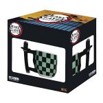 ABYSTYLE Demon Slayer Kimetsu No Yaiba Tanjiro Sword Ceramic Coffee Tea Mug Holds 16 Fl Oz. Anime Manga Drinkware Home & Kitchen Merch Gift