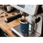 TILUCK 12 oz Insulated Coffee Mug with Lid,Stainless Steel Travel Mug Cup with Handle for Hot or Cold Drinks(DarkBlue, 12oz)